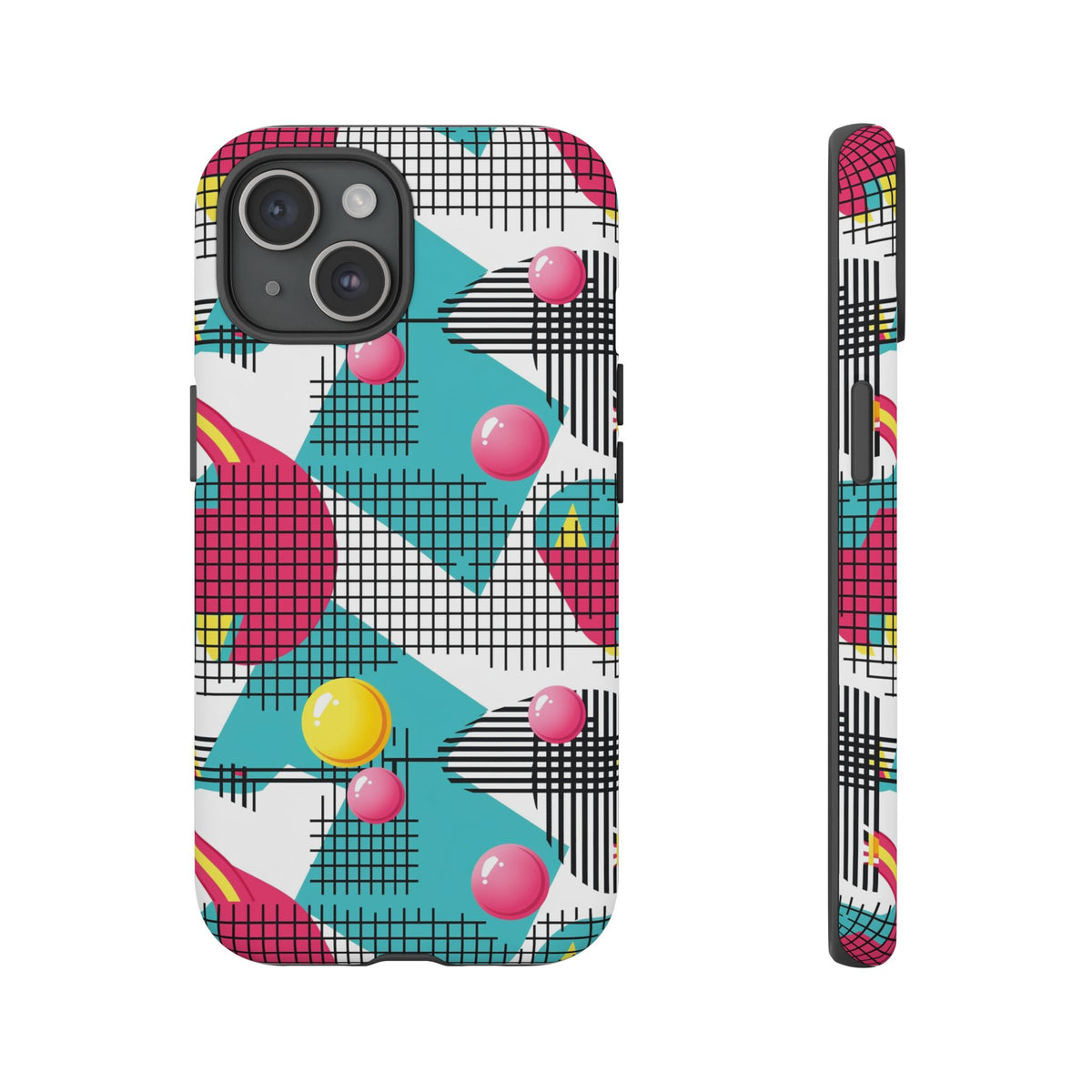 Retro 80s Seamless Phone Case – Vintage Style Meets Modern Protection 161