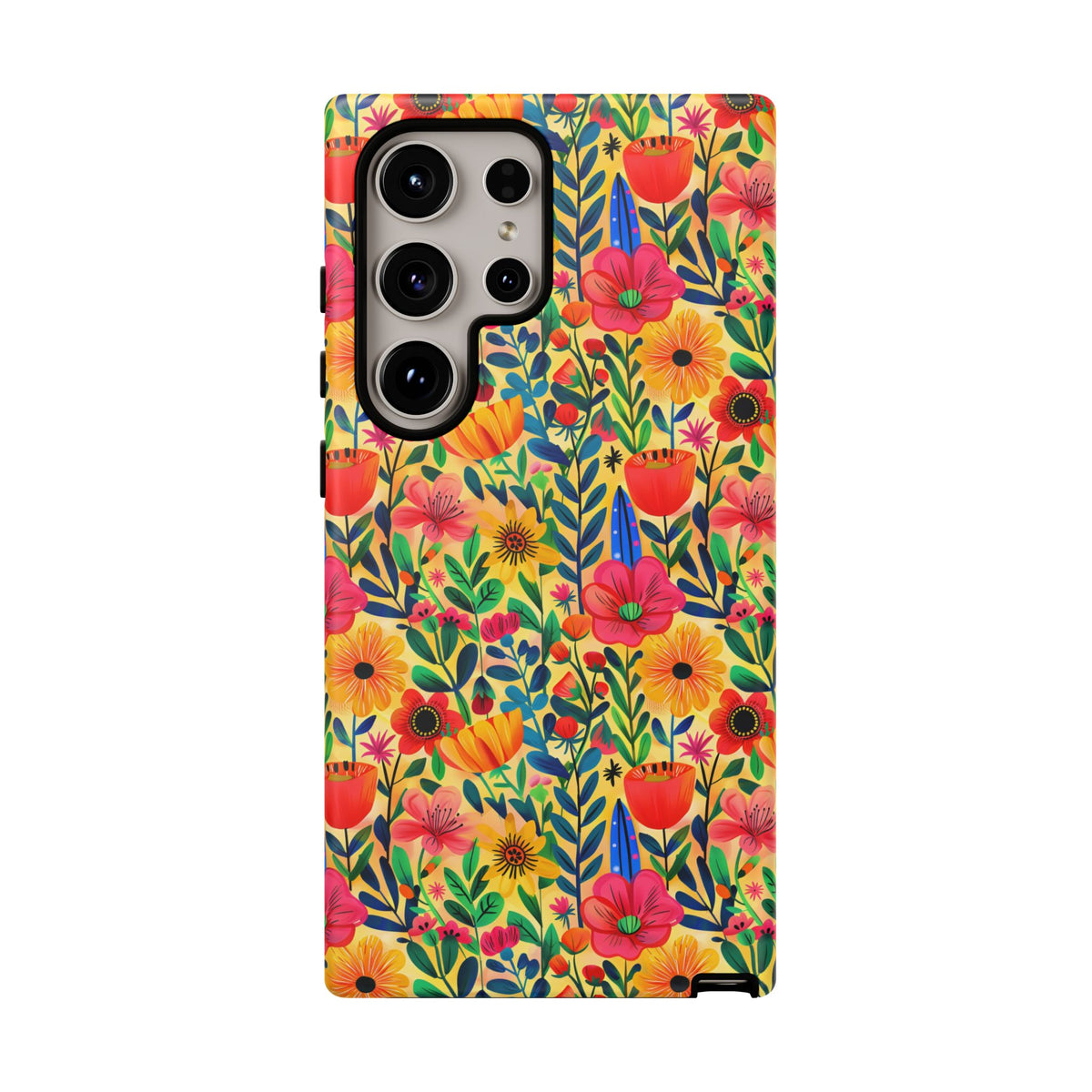 Frida Kahlo's Flower Phone Case – Artistic Elegance for Your Phone 7