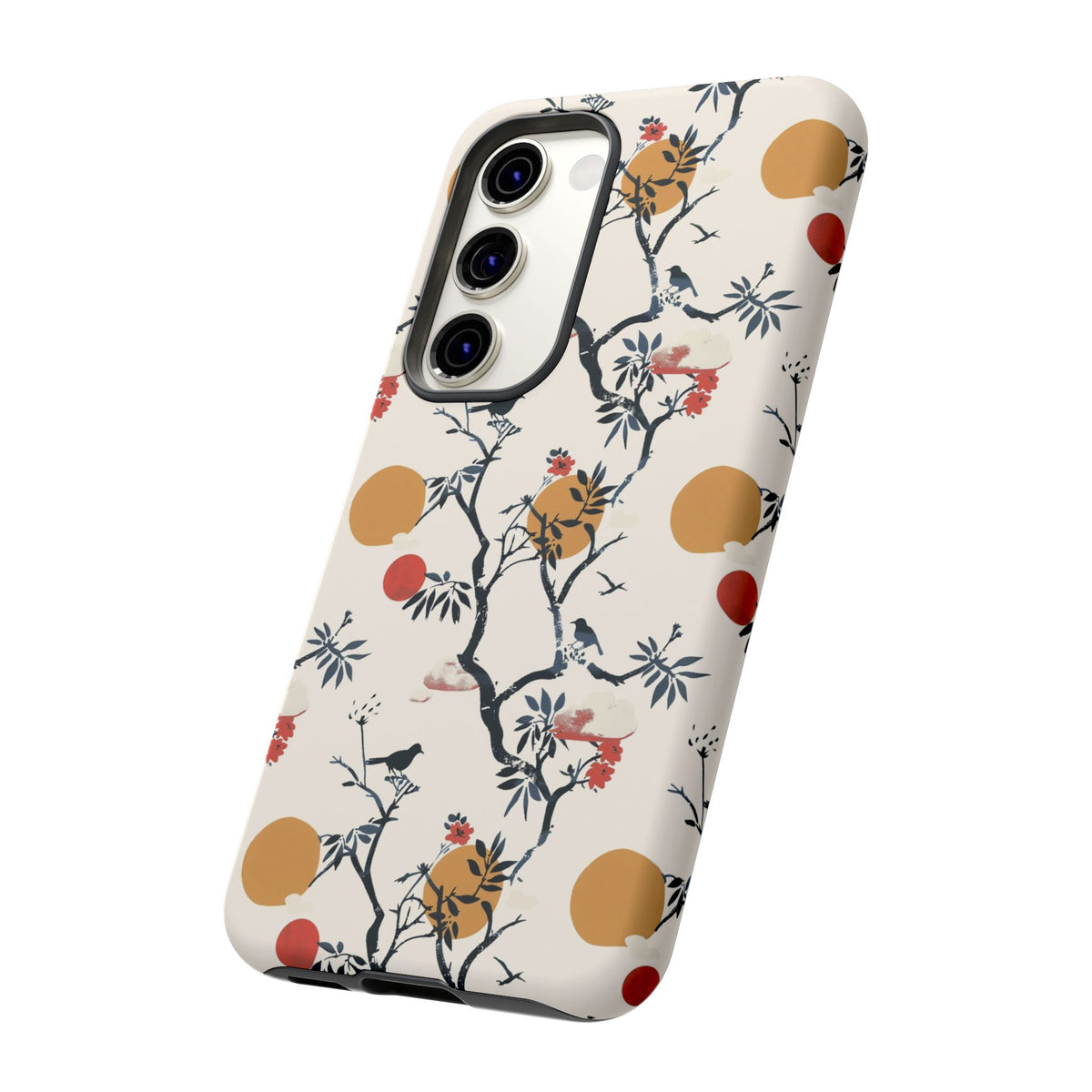 Japanese Pattern Phone Case – Elegant & Timeless Design for Your Phone 054