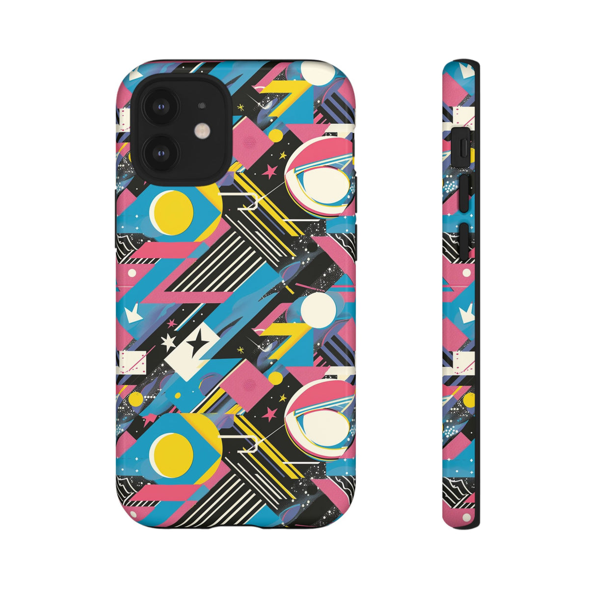 Retro 80s Seamless Phone Case – Vintage Style Meets Modern Protection 162