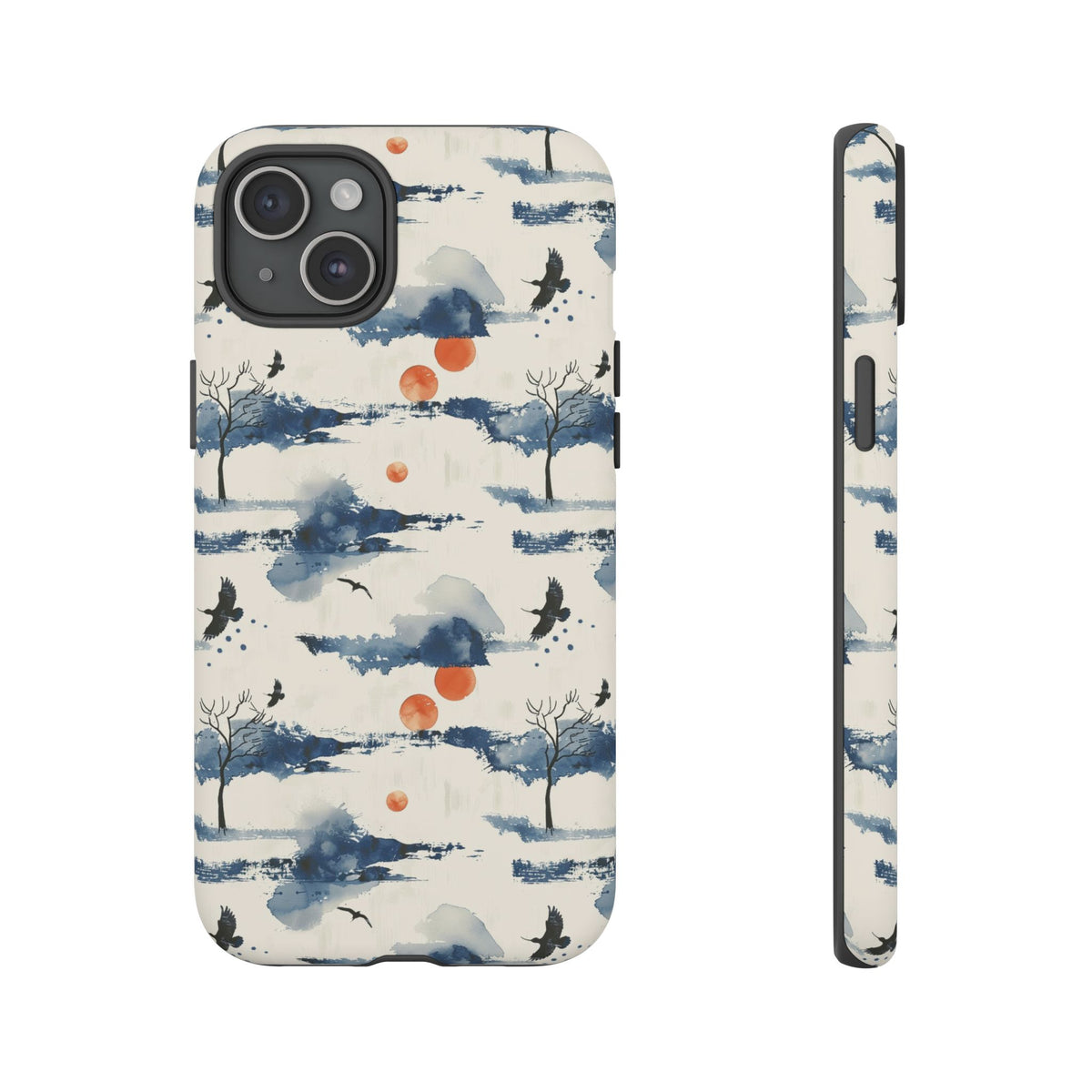 Japanese Pattern Phone Case – Elegant & Timeless Design for Your Phone 030