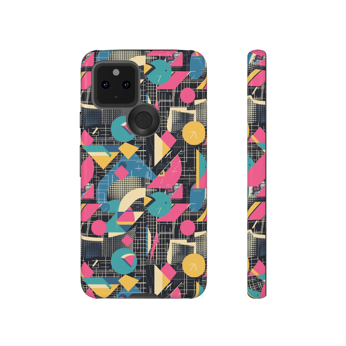 Retro 80s Seamless Phone Case – Vintage Style Meets Modern Protection 266