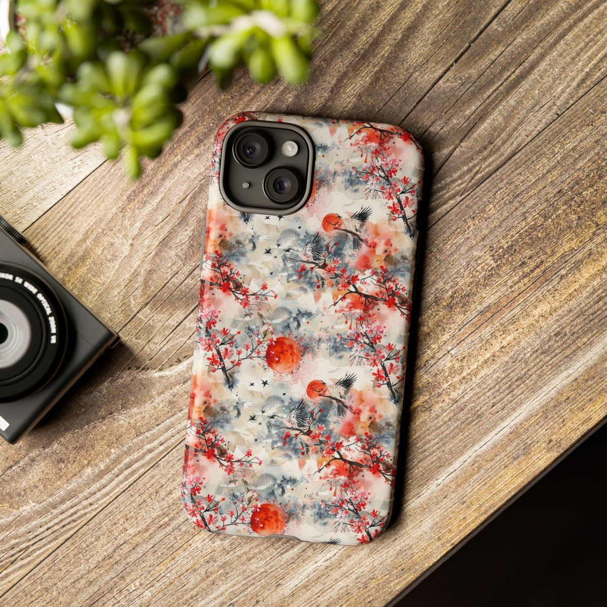 Japanese Pattern Phone Case – Elegant & Timeless Design for Your Phone 110