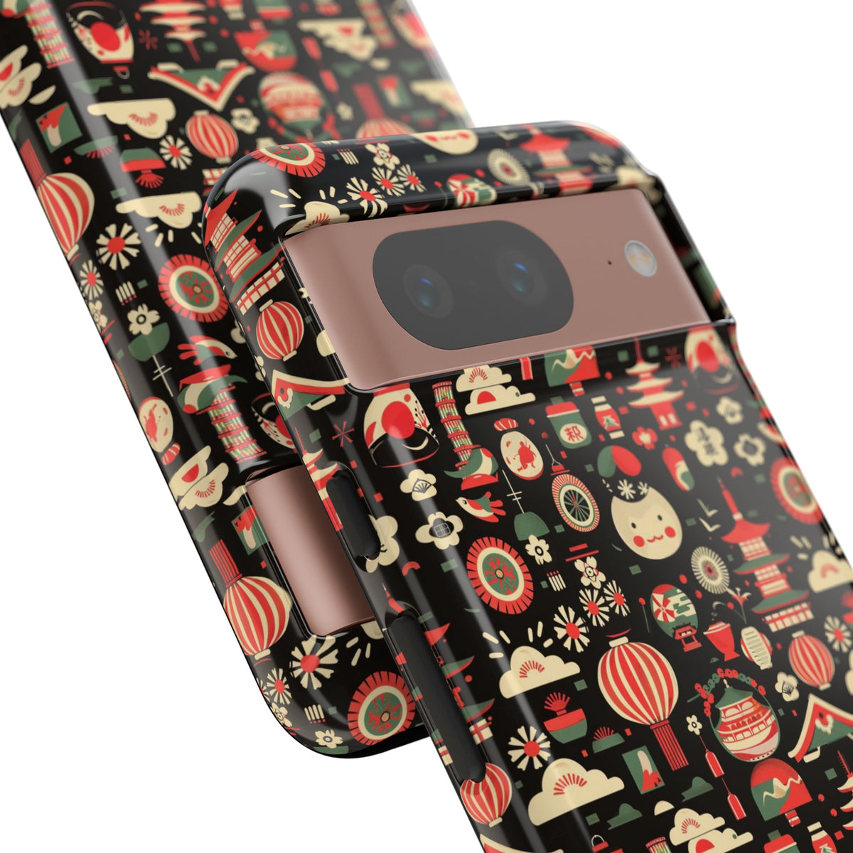 Japanese Pattern Phone Case – Elegant & Timeless Design for Your Phone 032