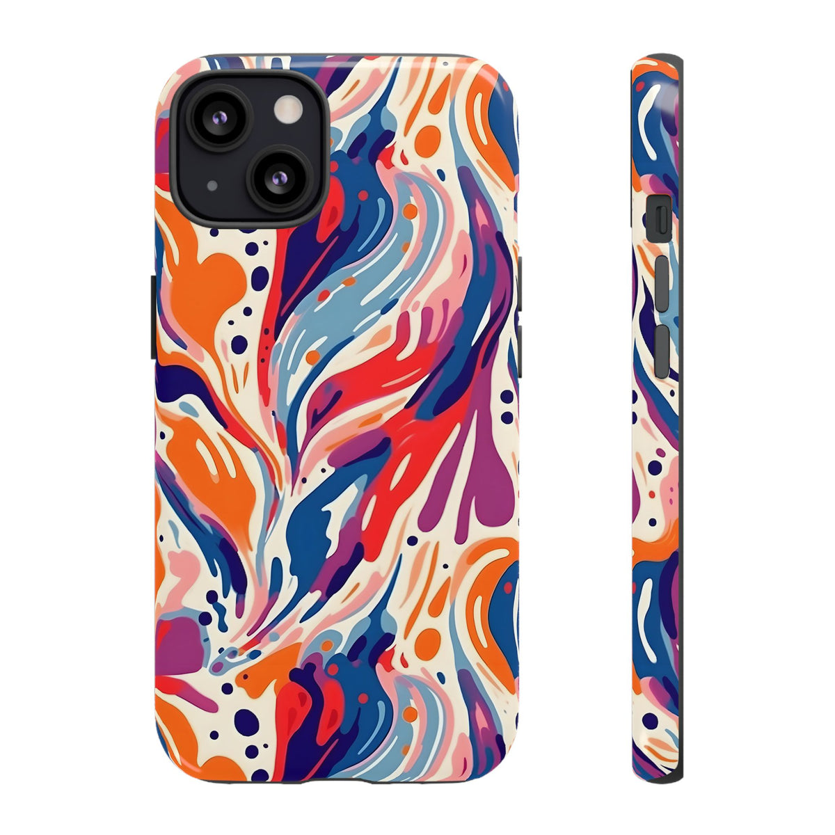 Abstract Painting Design Phone Case – Modern Art-Inspired Phone Cover 6