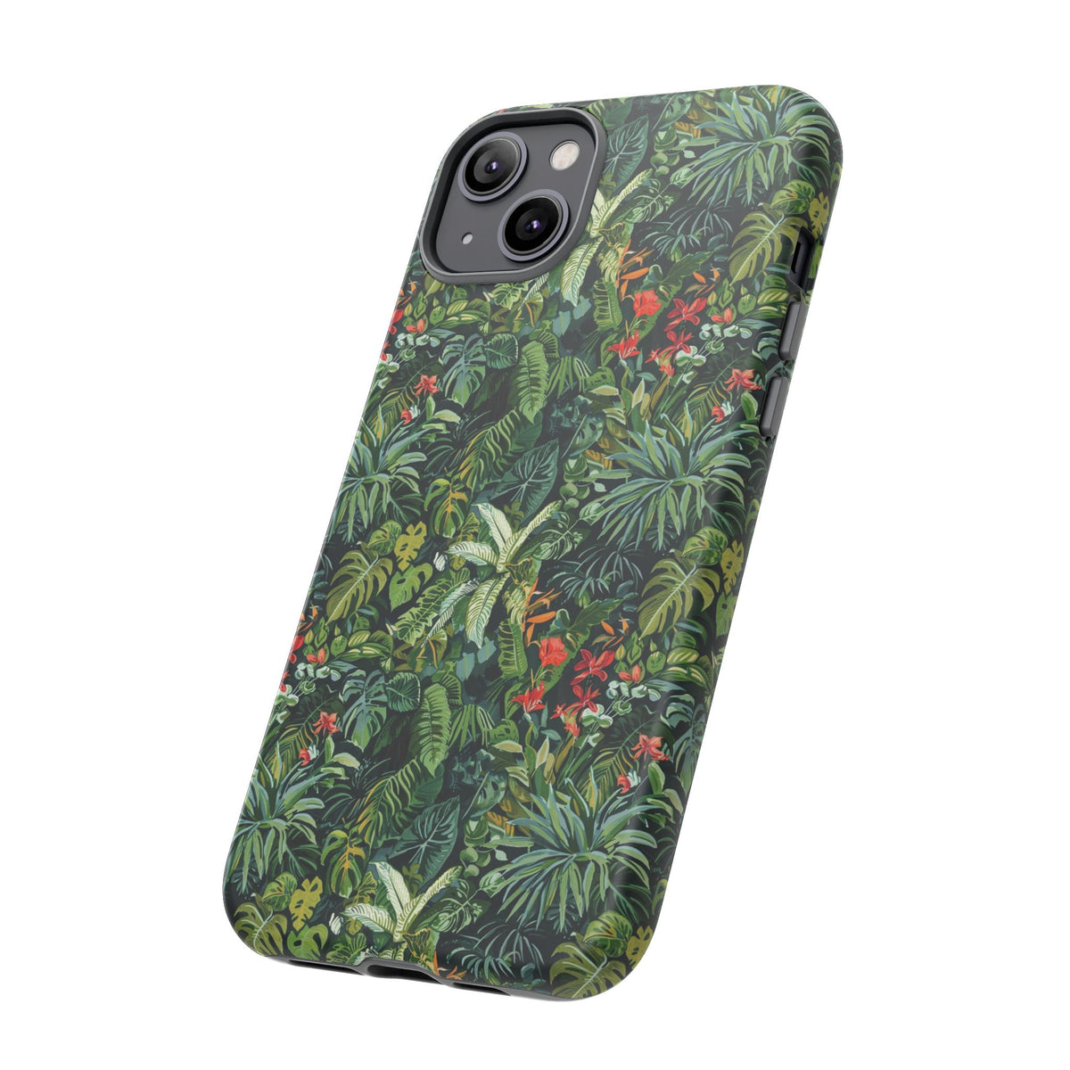 Jungle Pattern Phone Case – Exotic & Lush Design for Your Phone 323