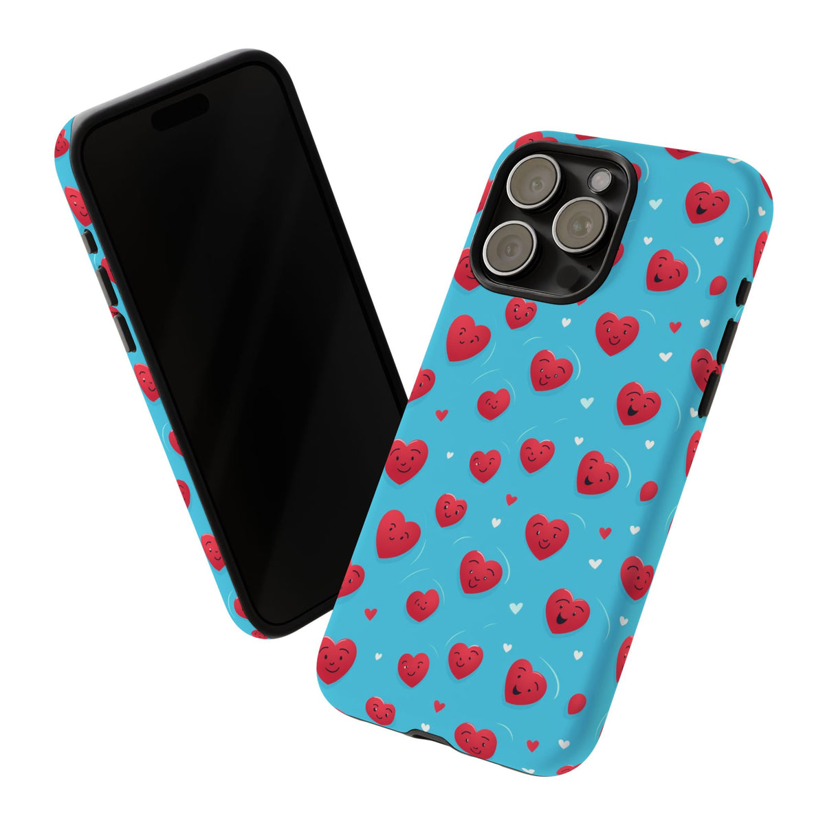 Heart Pattern Phone Case – Stylish & Loving Design for Your Device 811