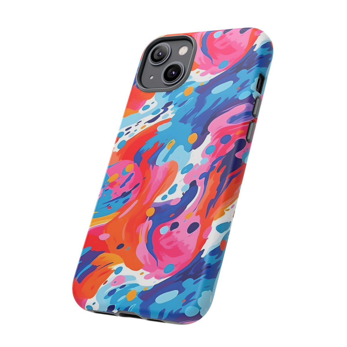 Abstract Painting Design Phone Case – Modern Art-Inspired Phone Cover 4