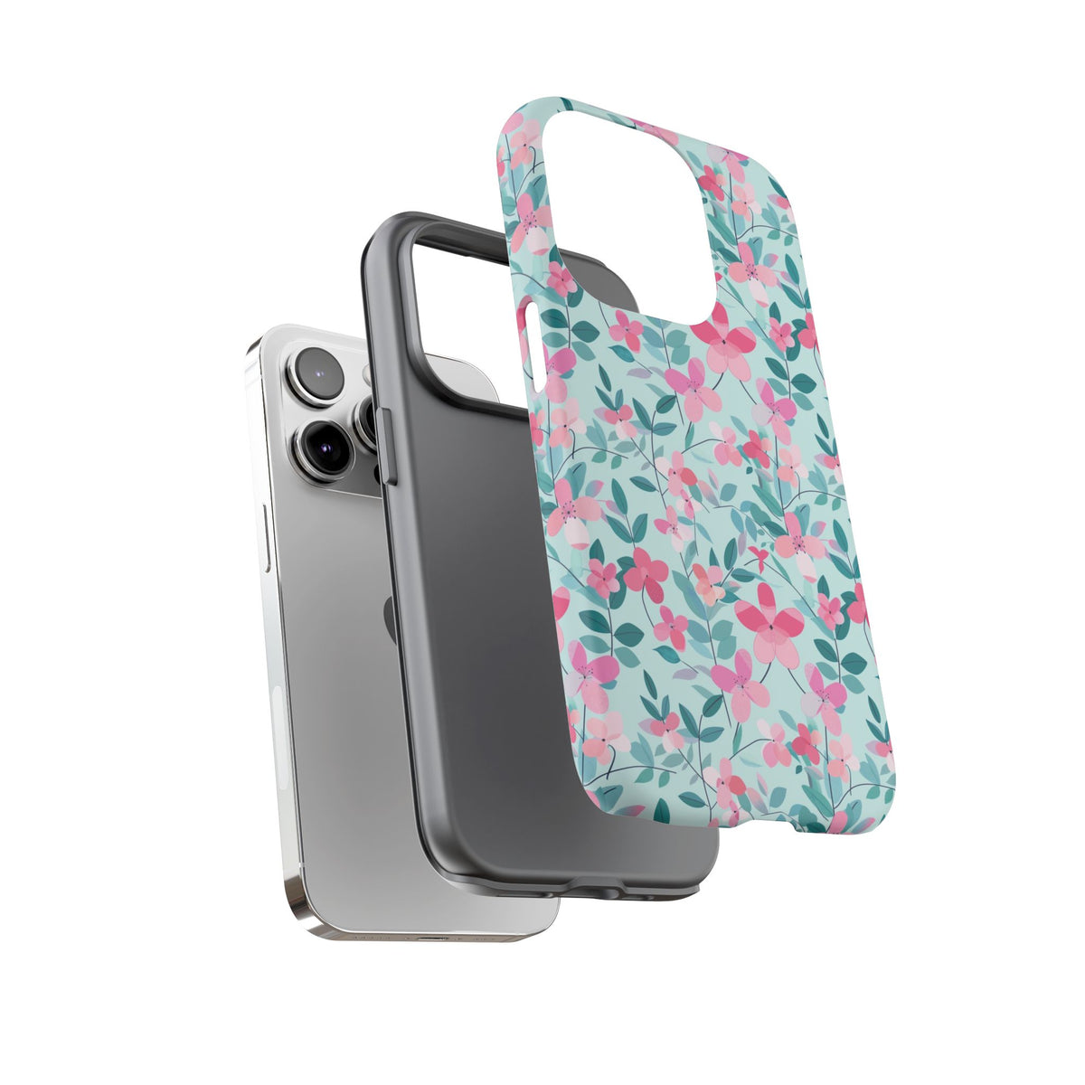 Spring Pattern Phone Case – Fresh & Vibrant Design for Your Phone 412