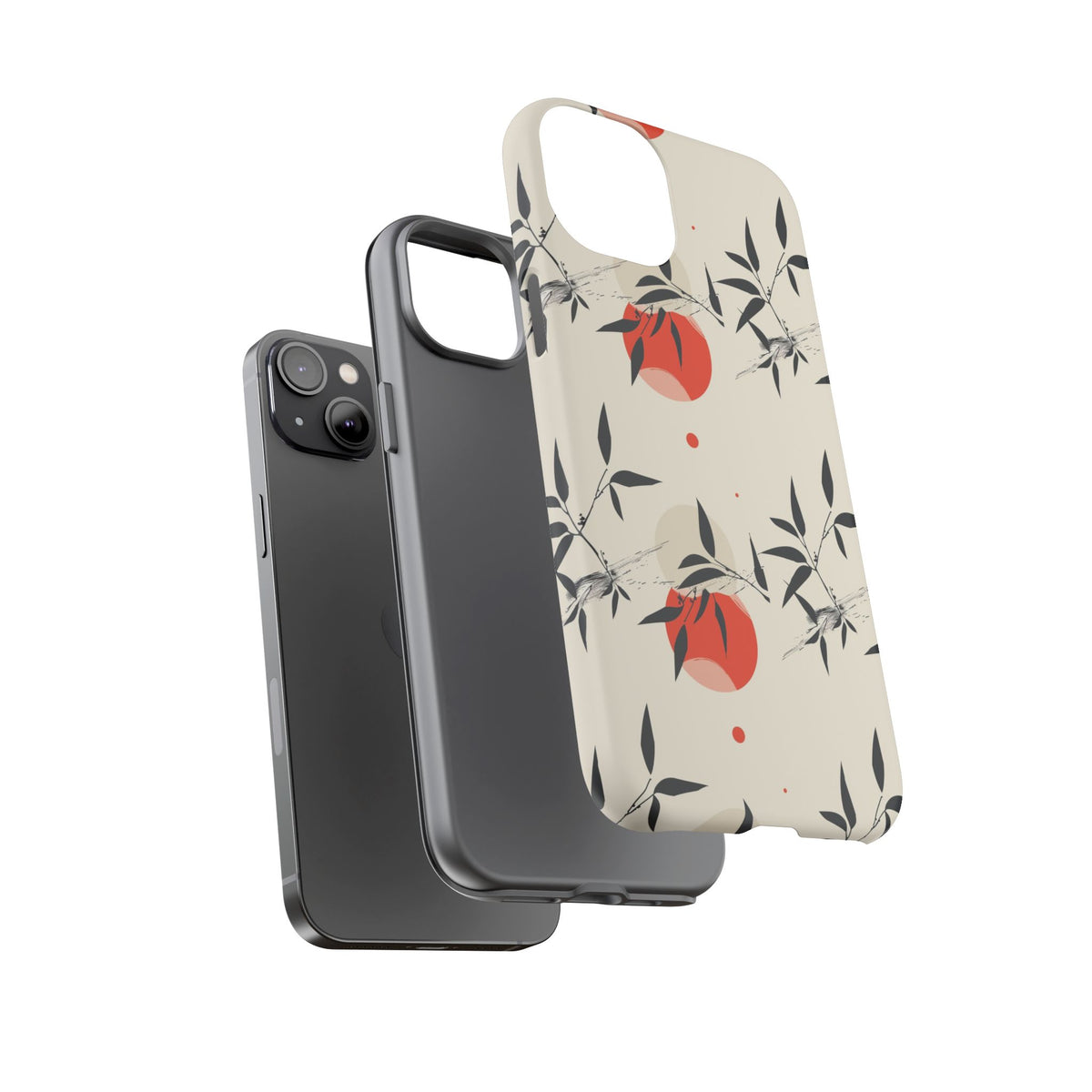 Japanese Pattern Phone Case – Elegant & Timeless Design for Your Phone 002