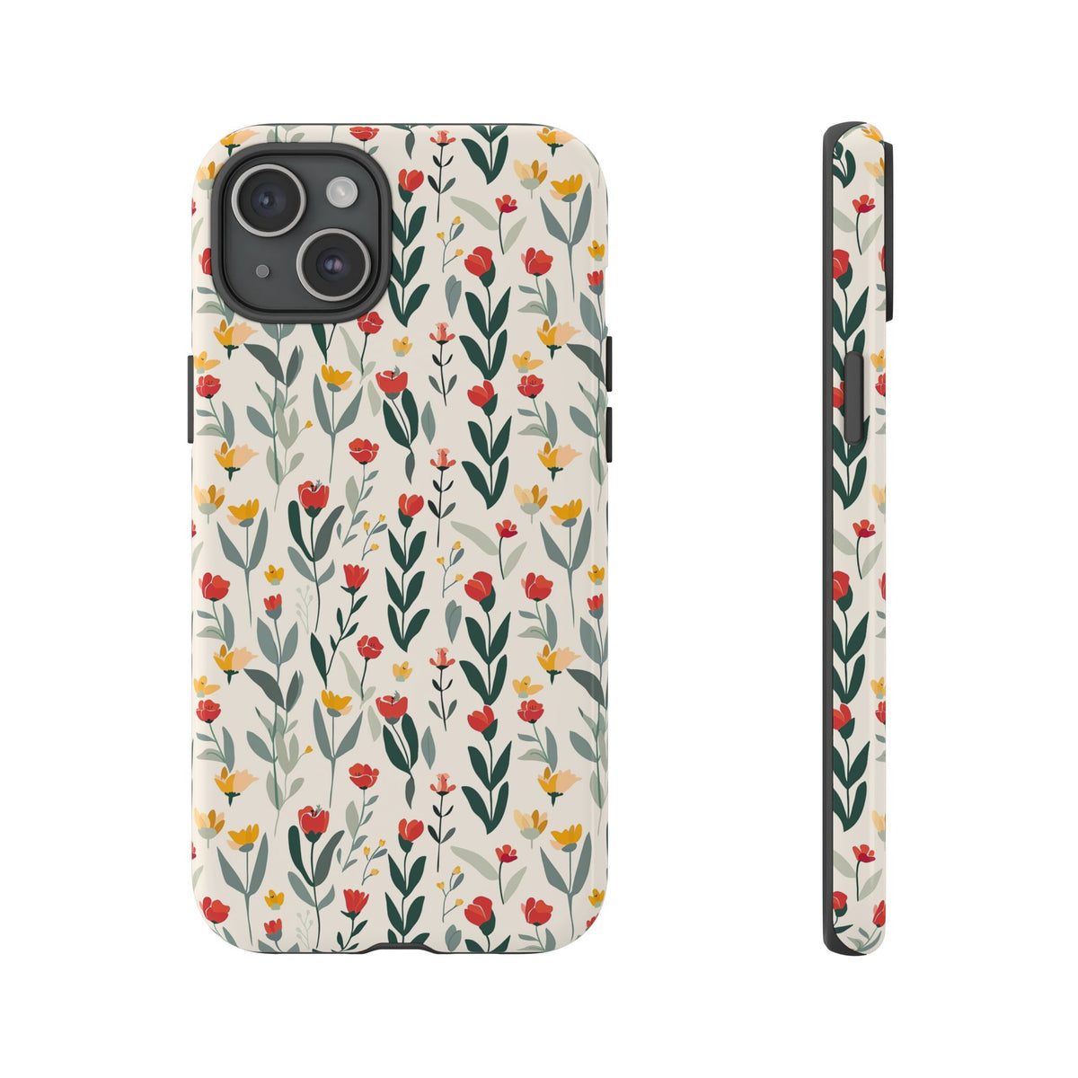 Spring Pattern Phone Case – Fresh & Vibrant Design for Your Phone 404