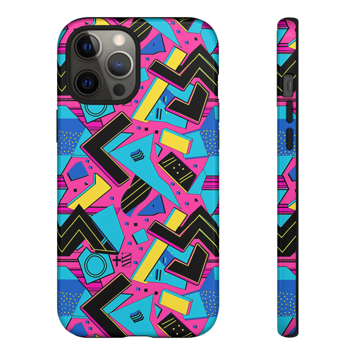 Retro 80s Seamless Phone Case – Vintage Style Meets Modern Protection 081