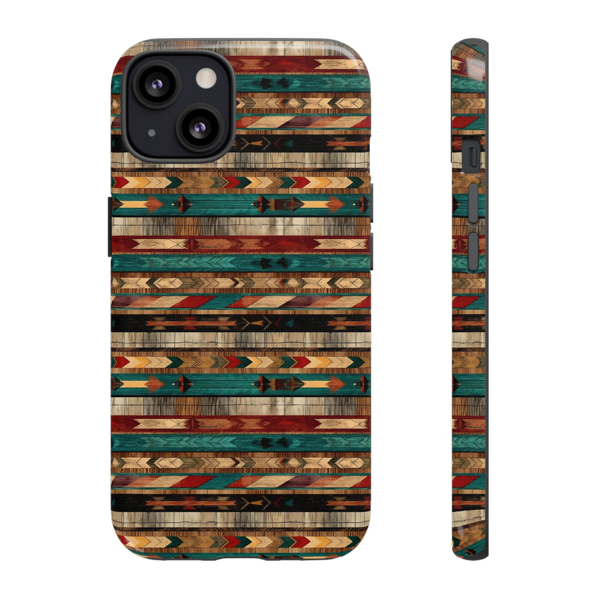 Vintage Western Seamless Design Phone Case – Classic and Timeless Western Style 2