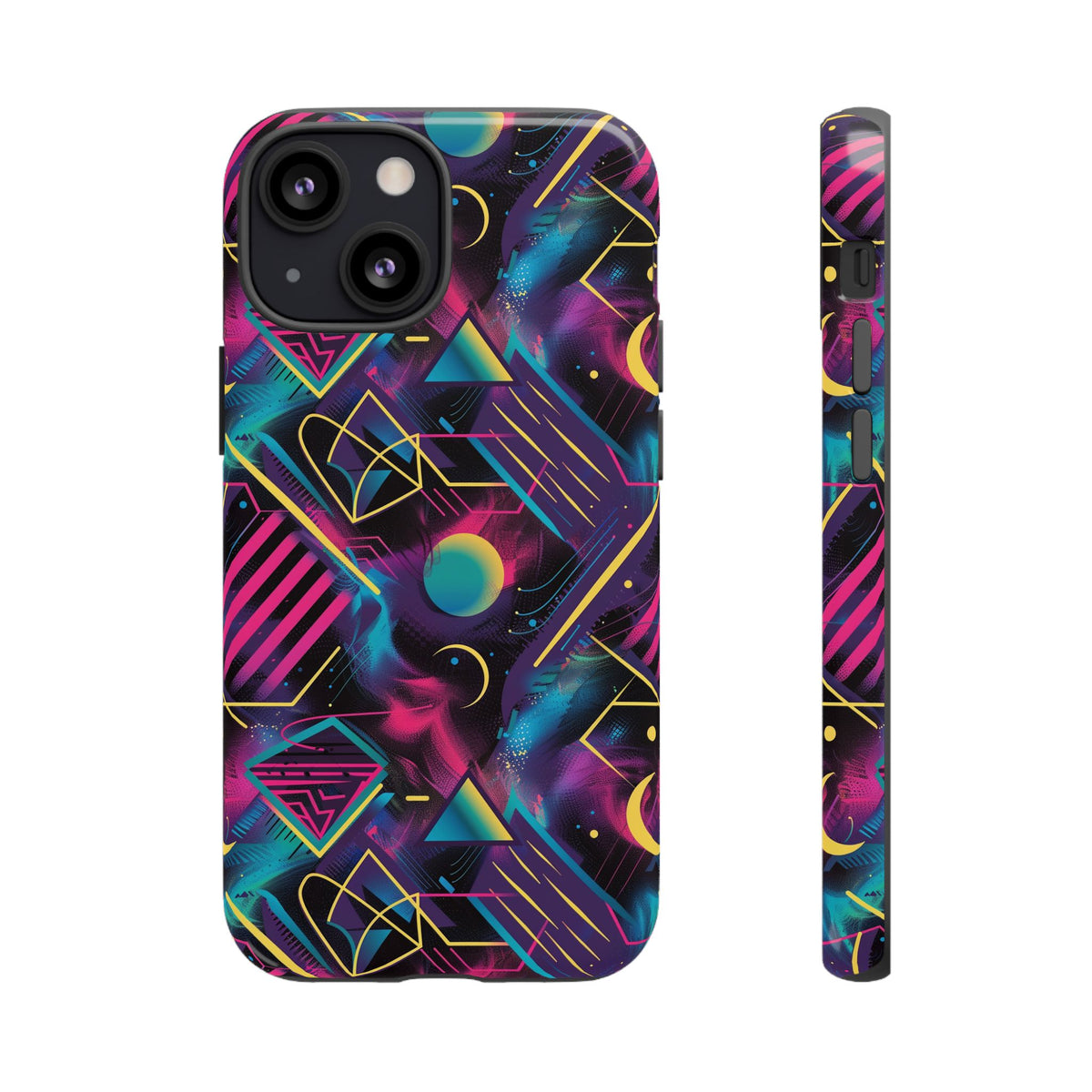 Retro 80s Seamless Phone Case – Vintage Style Meets Modern Protection 076