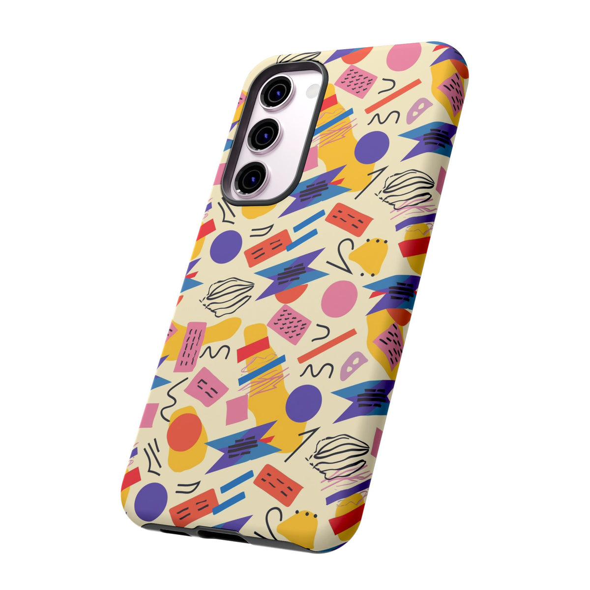 90s Themed Seamless Pattern Phone Case – Embrace Retro Style and Protection 270