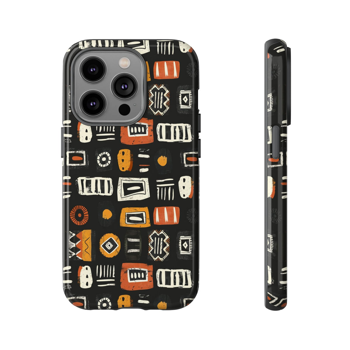 Stylish African Pattern Phone Case – Unique and Vibrant Protection 198