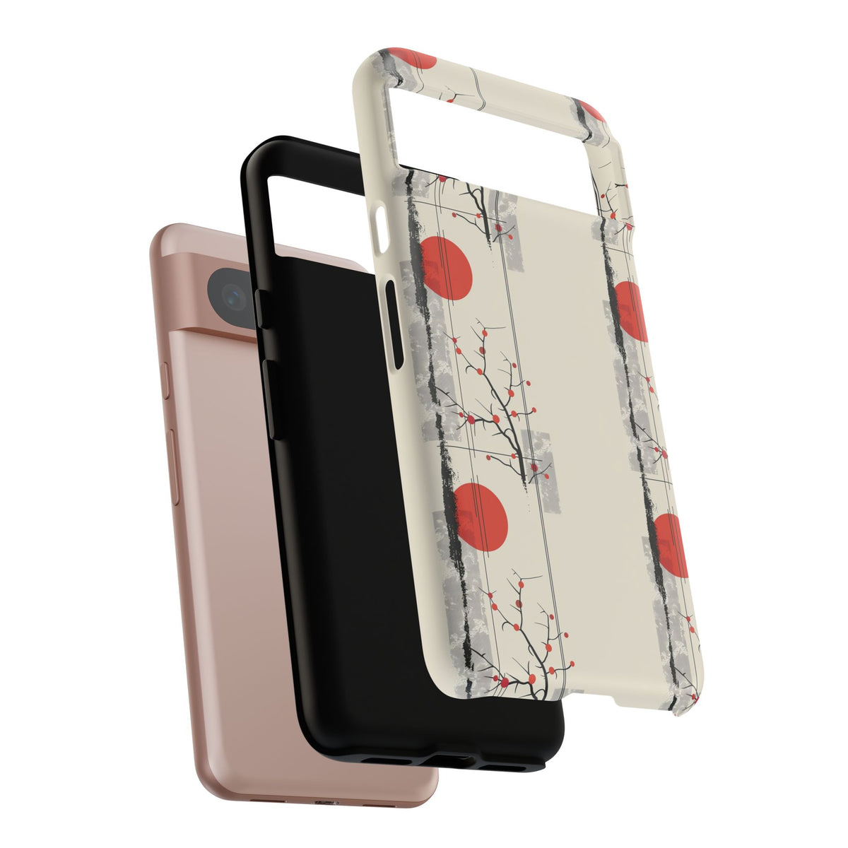 Japanese Pattern Phone Case – Elegant & Timeless Design for Your Phone 004