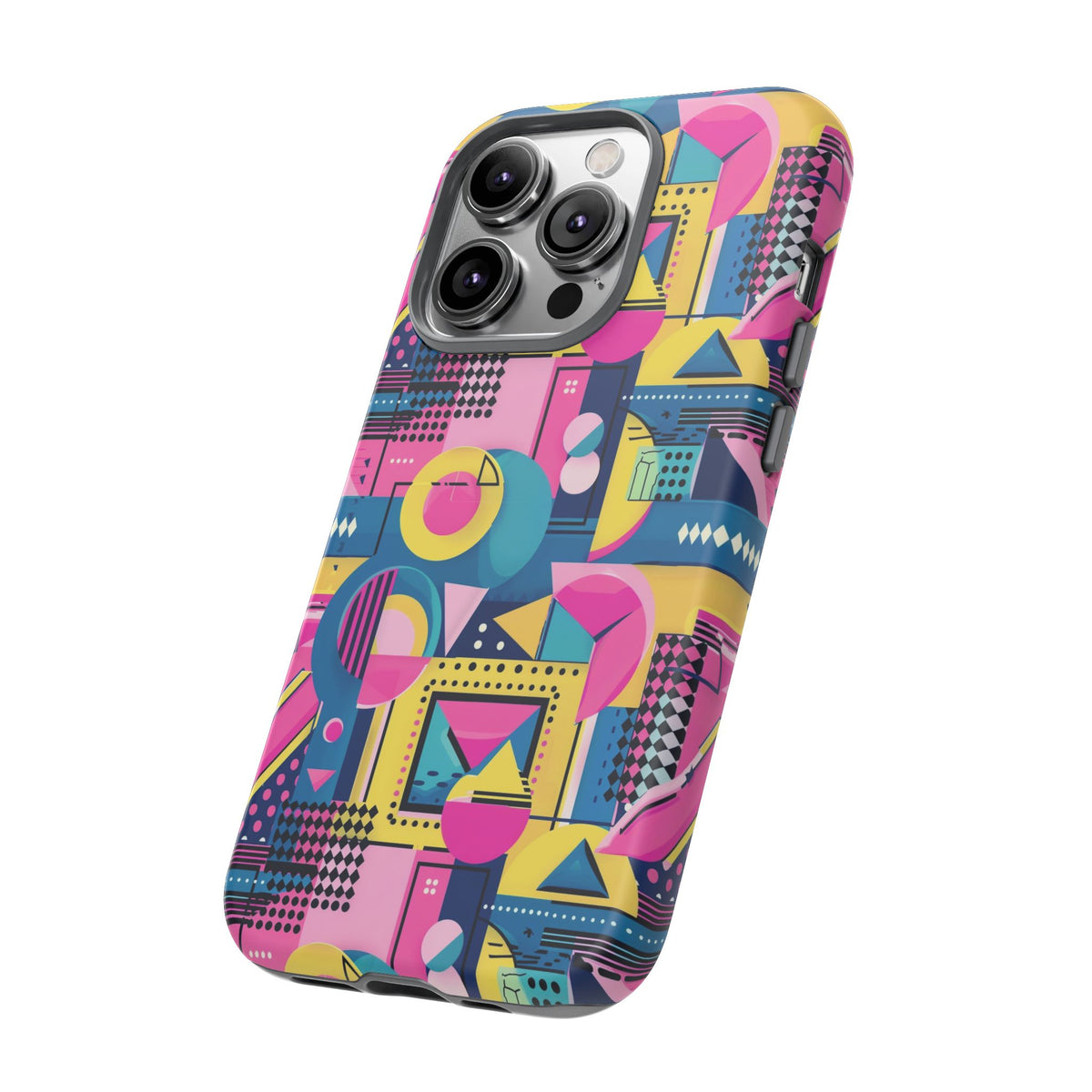 Retro 80s Seamless Phone Case – Vintage Style Meets Modern Protection 090