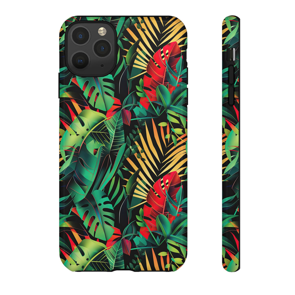 Jungle Collage Phone Case – Vibrant & Durable Nature-Inspired Protection