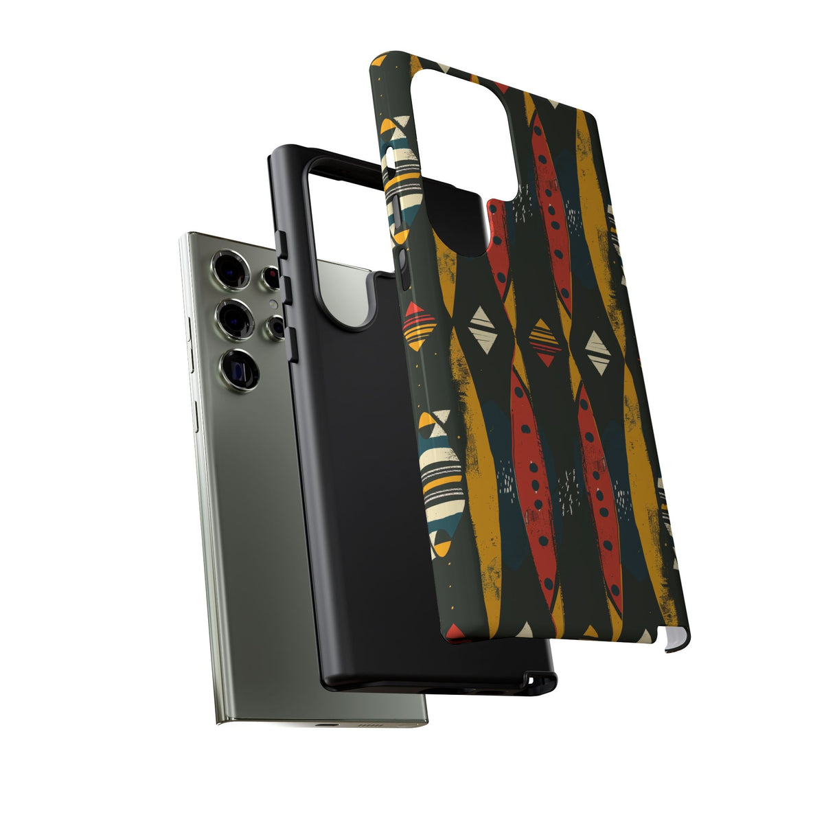 Stylish African Pattern Phone Case – Unique and Vibrant Protection 156