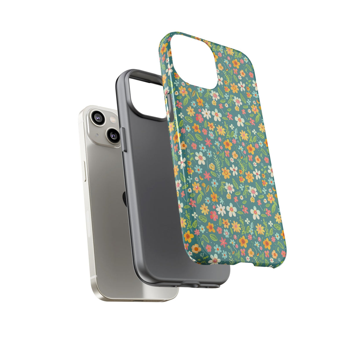 Spring Pattern Phone Case – Fresh & Vibrant Design for Your Phone 416