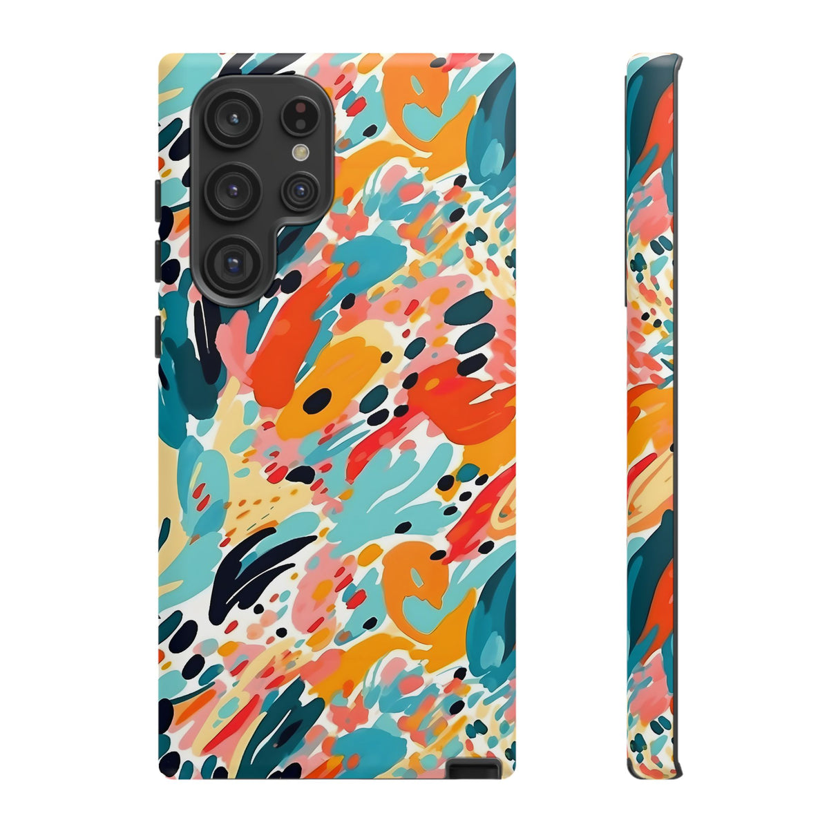 Abstract Painting Design Phone Case – Modern Art-Inspired Phone Cover 7