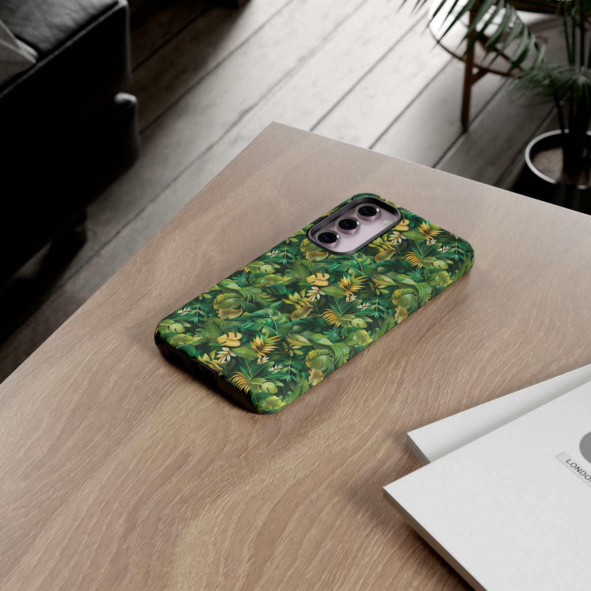 Jungle Pattern Phone Case – Exotic & Lush Design for Your Phone 330