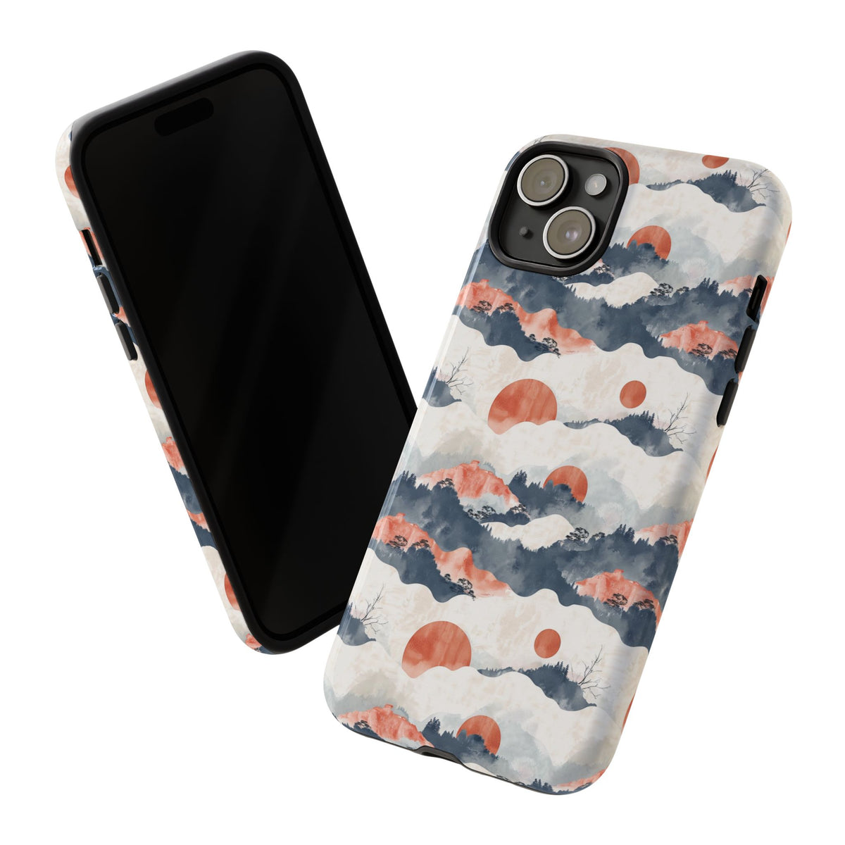 Japanese Pattern Phone Case – Elegant & Timeless Design for Your Phone 139