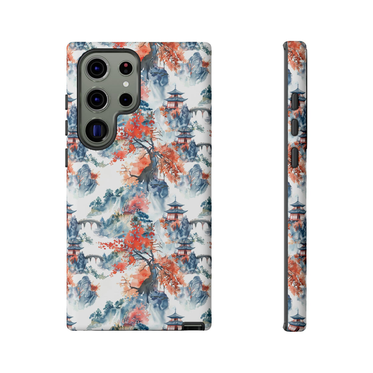 Japanese Pattern Phone Case – Elegant & Timeless Design for Your Phone 043
