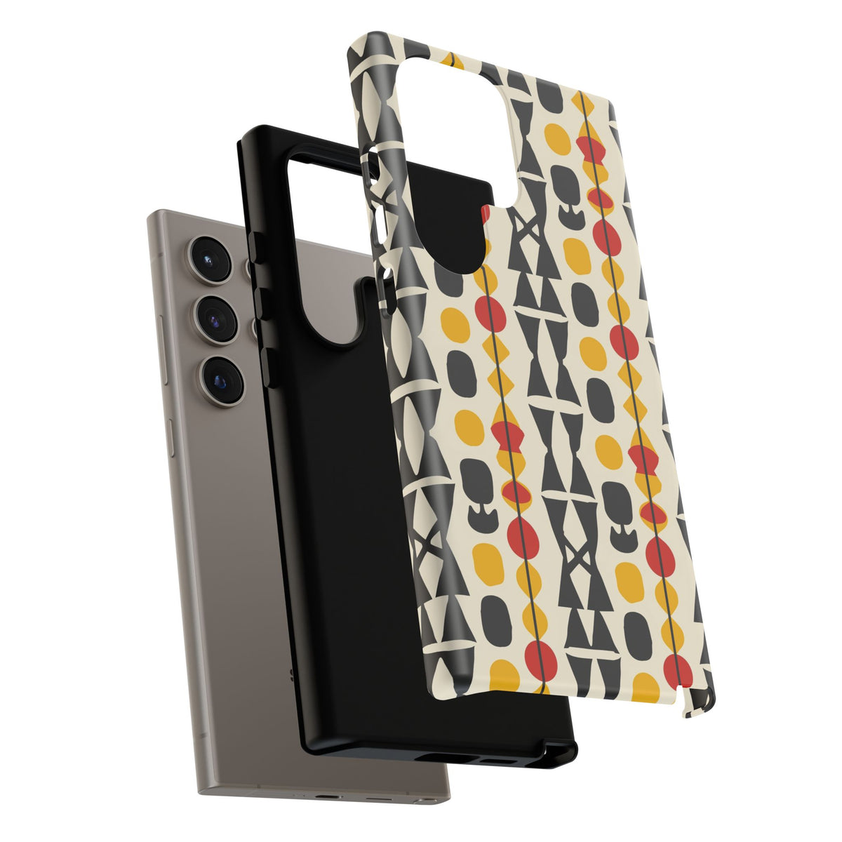 Stylish African Pattern Phone Case – Unique and Vibrant Protection 194
