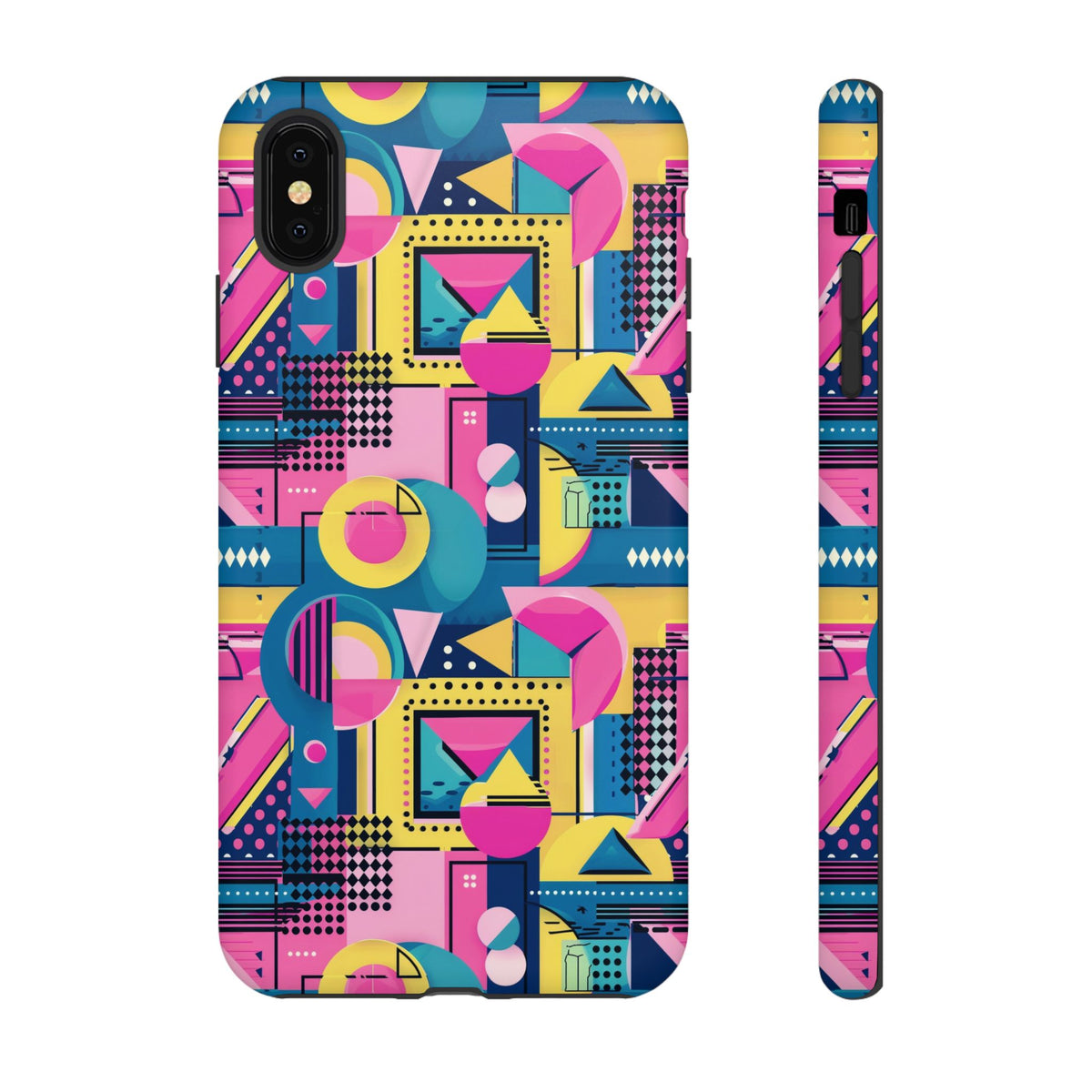 Retro 80s Seamless Phone Case – Vintage Style Meets Modern Protection 090