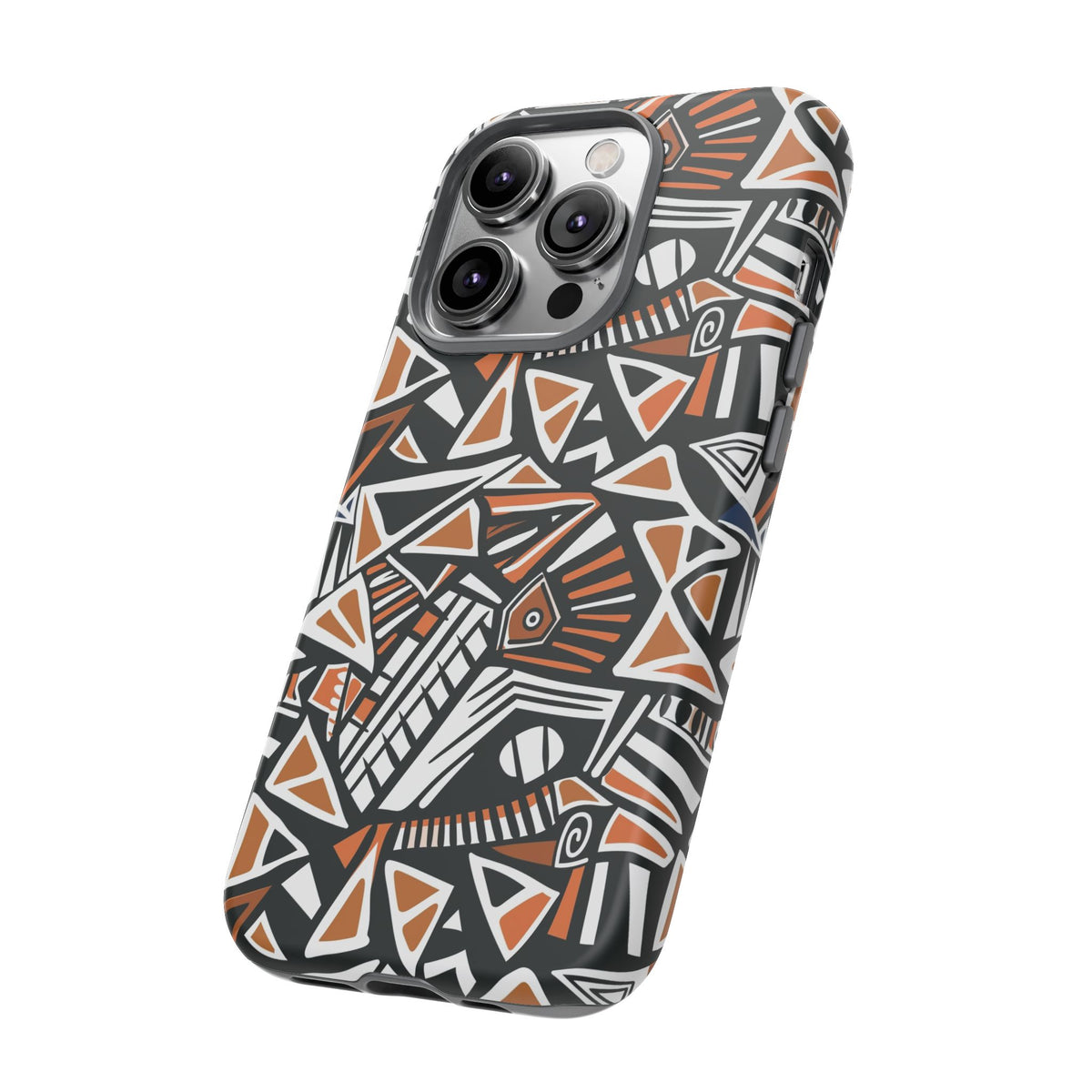 Stylish African Pattern Phone Case – Unique and Vibrant Protection 205