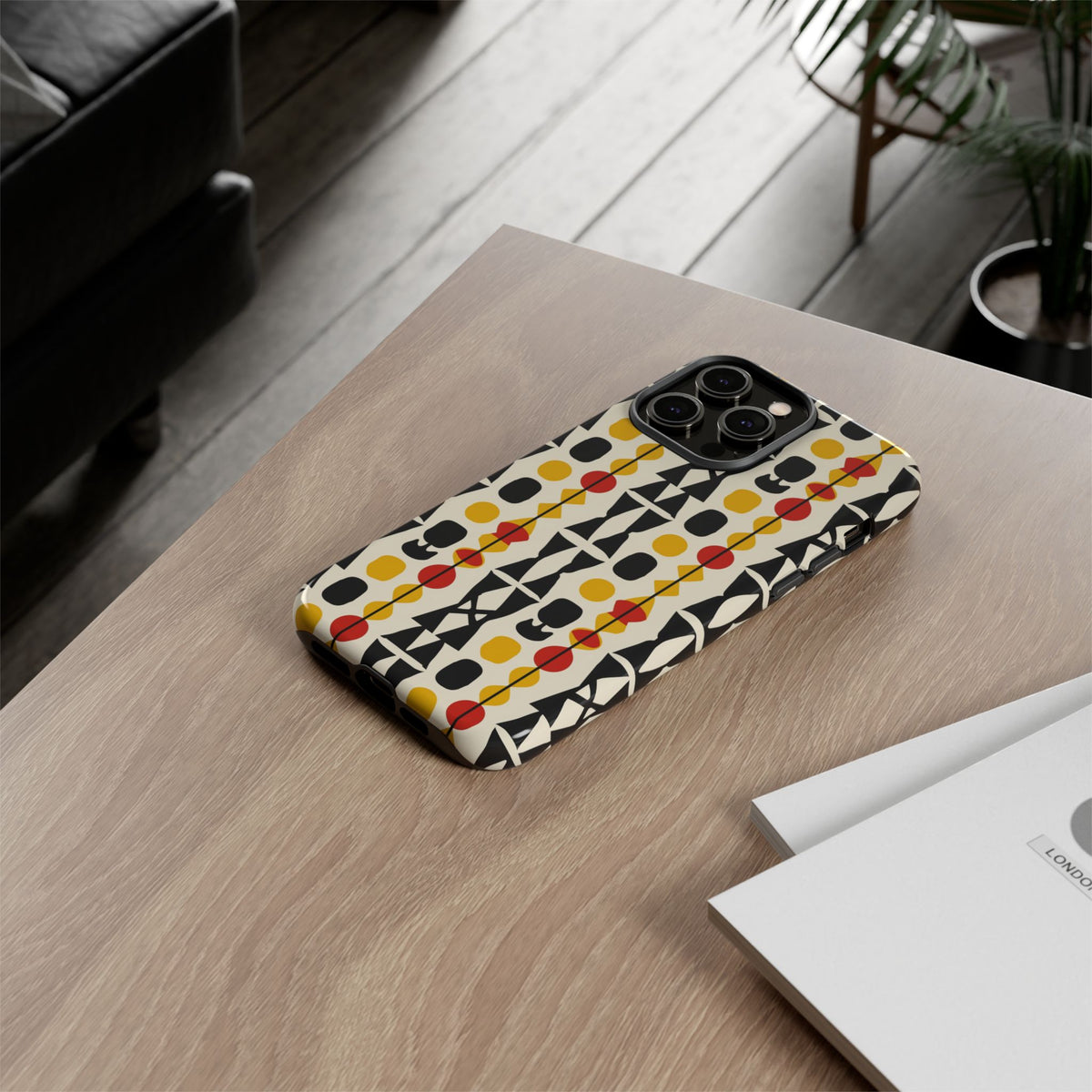 Stylish African Pattern Phone Case – Unique and Vibrant Protection 194