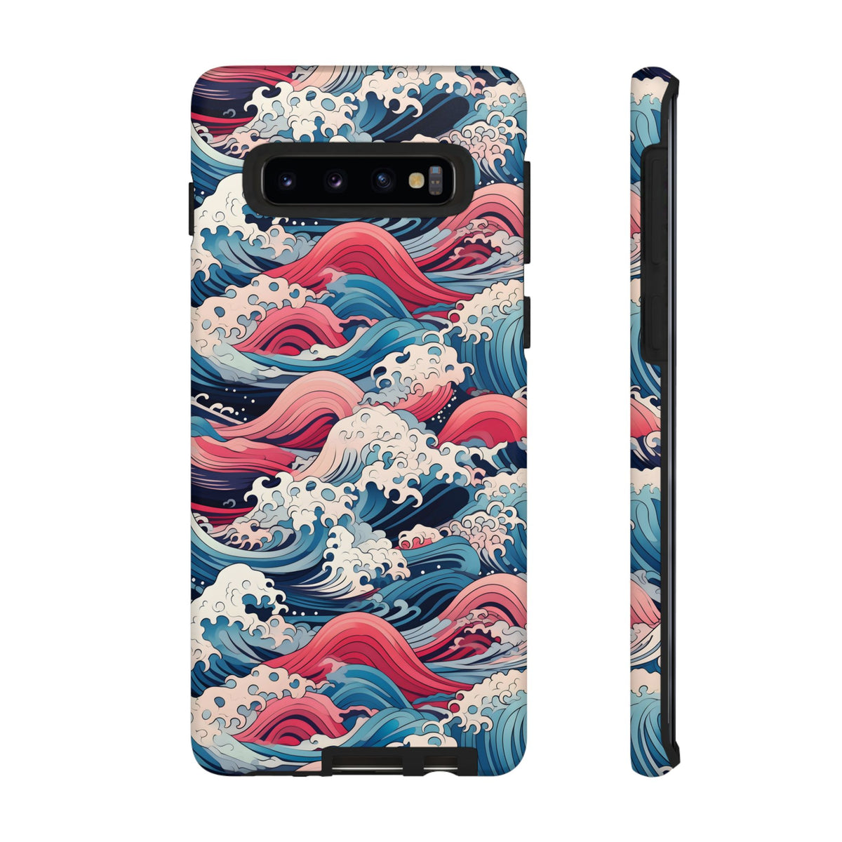 Japanese Waves Phone Case – Embrace Timeless Elegance with Classic Design 3