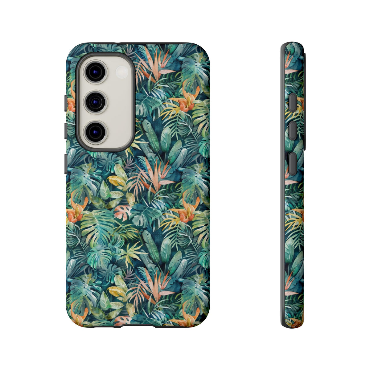 Jungle Pattern Phone Case – Exotic & Lush Design for Your Phone 333