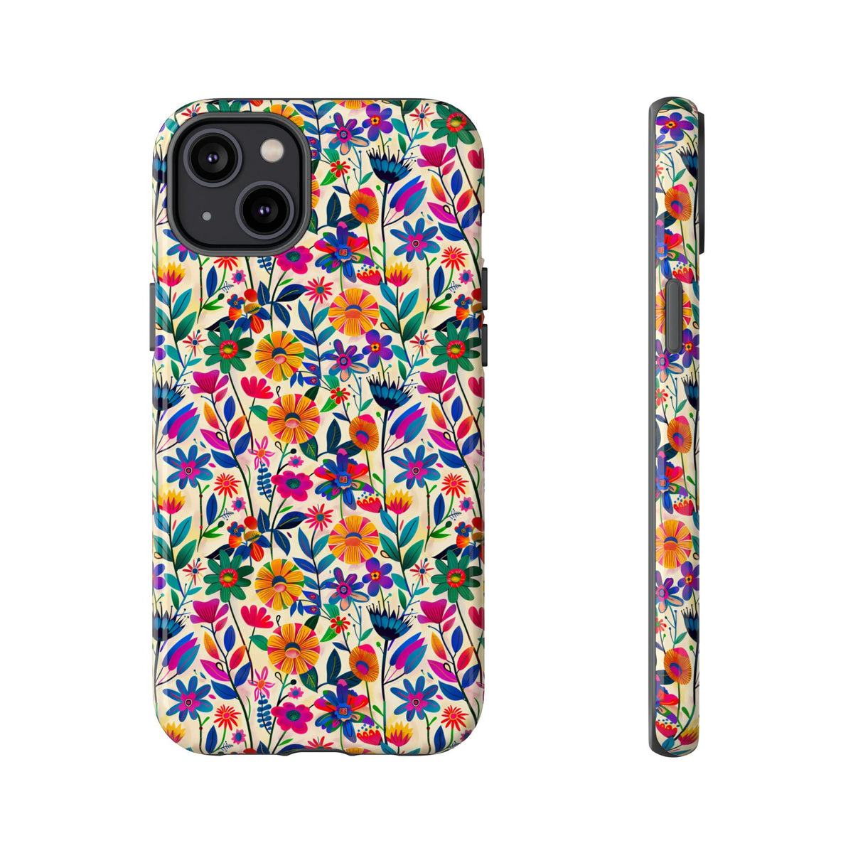 Frida Kahlo's Flower Phone Case – Artistic Elegance for Your Phone 2