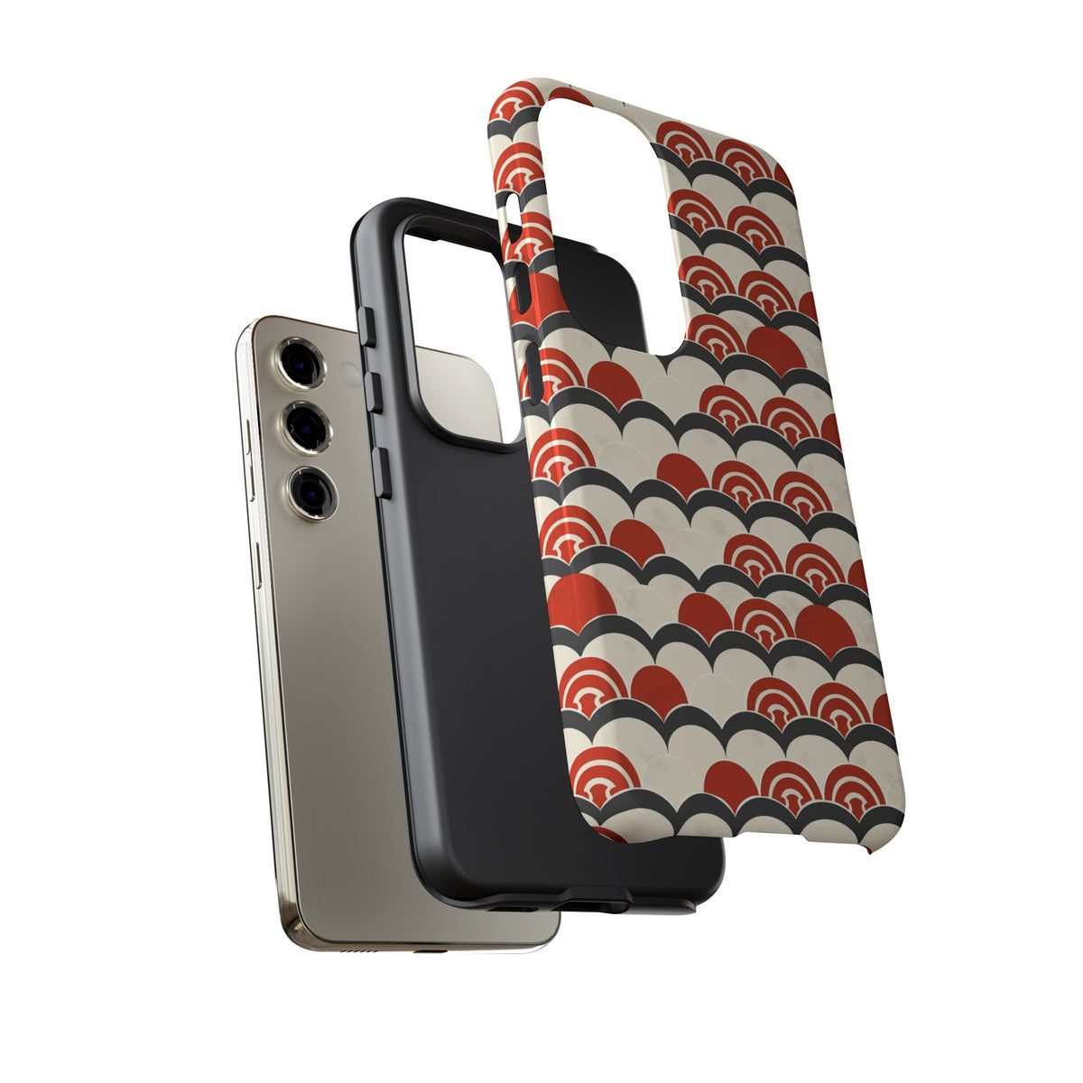 Japanese Pattern Phone Case – Elegant & Timeless Design for Your Phone 508