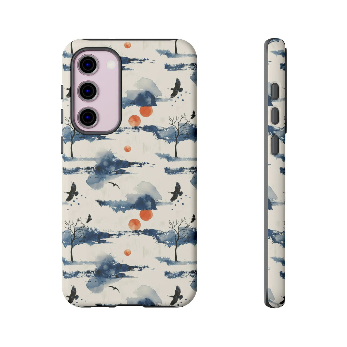 Japanese Pattern Phone Case – Elegant & Timeless Design for Your Phone 030