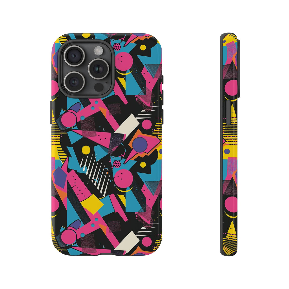 Retro 80s Seamless Phone Case – Vintage Style Meets Modern Protection 077