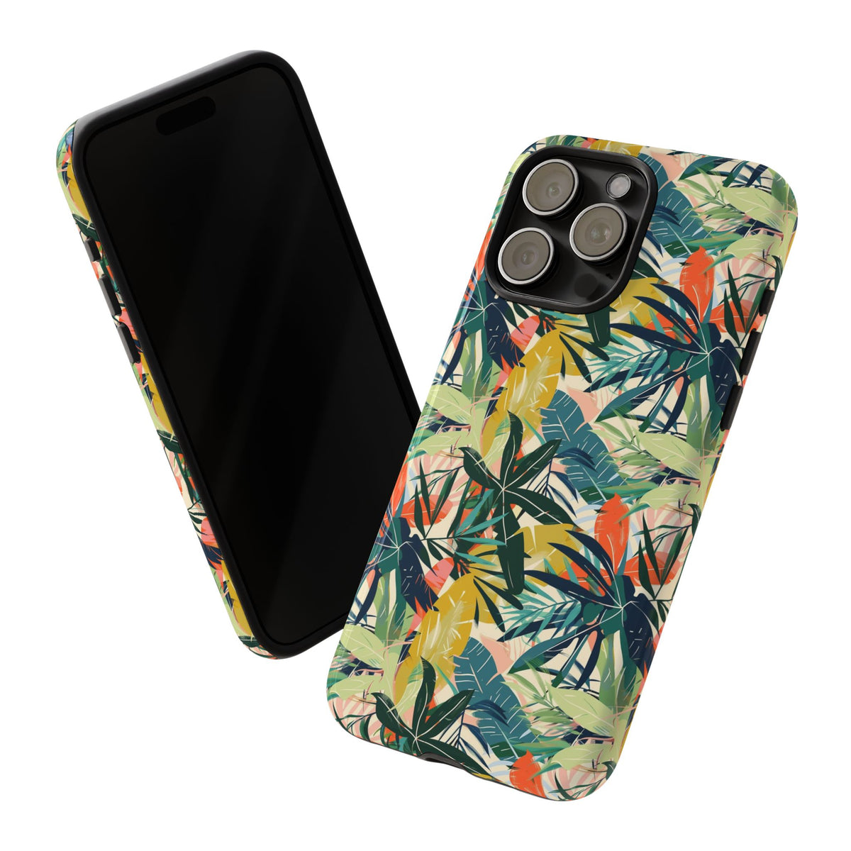 Jungle Pattern Phone Case – Exotic & Lush Design for Your Phone 349