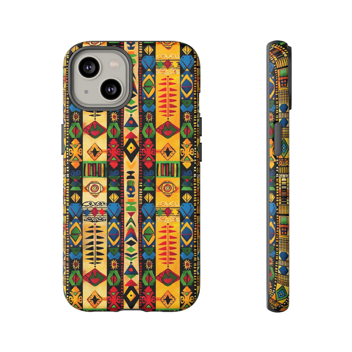 Stylish African Pattern Phone Case – Unique and Vibrant Protection 163