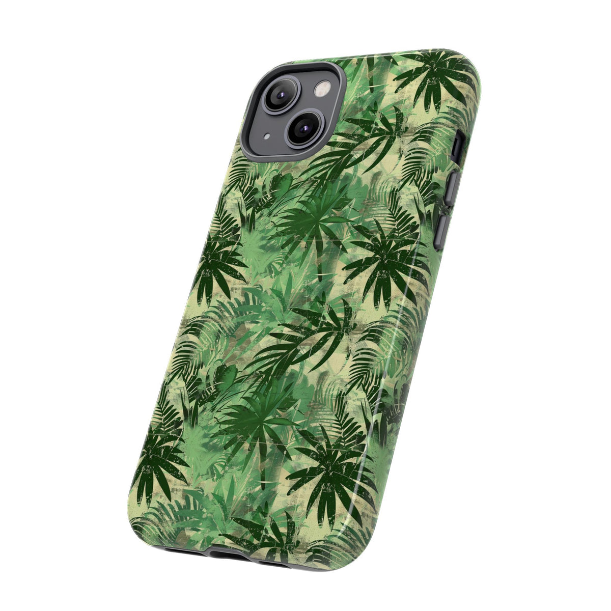 Jungle Pattern Phone Case – Exotic & Lush Design for Your Phone 336