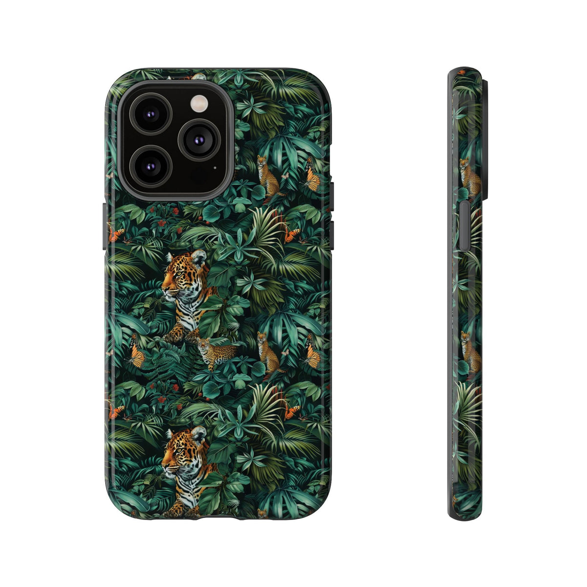 Jungle Pattern Phone Case – Exotic & Lush Design for Your Phone 326