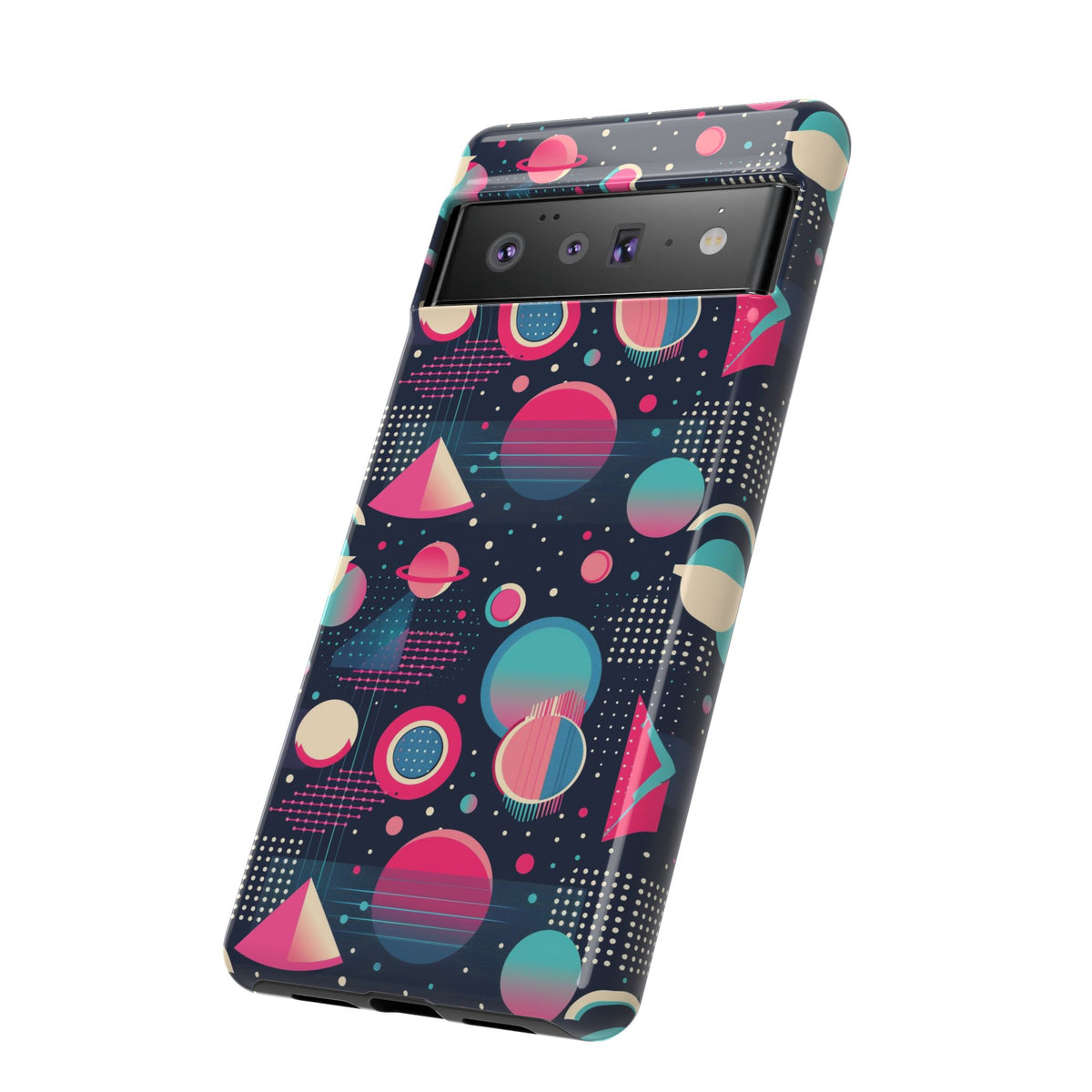 Retro 80s Seamless Phone Case – Vintage Style Meets Modern Protection 095