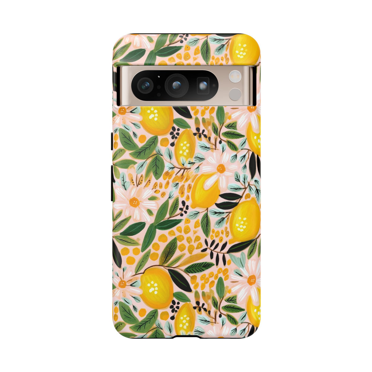 Cute Summer Lemons Phone Case – Refreshing Citrus Design for Your Phone 2