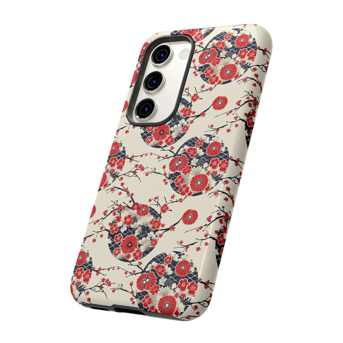 Japanese Pattern Phone Case – Elegant & Timeless Design for Your Phone 138