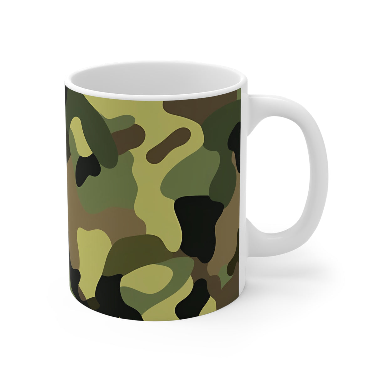 All-Over Camouflage Pattern Coffee Mug 377