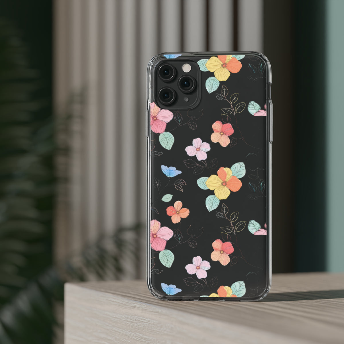 Wild Flowers Garden Stitch Phone Case – Nature-Inspired Floral Design 6