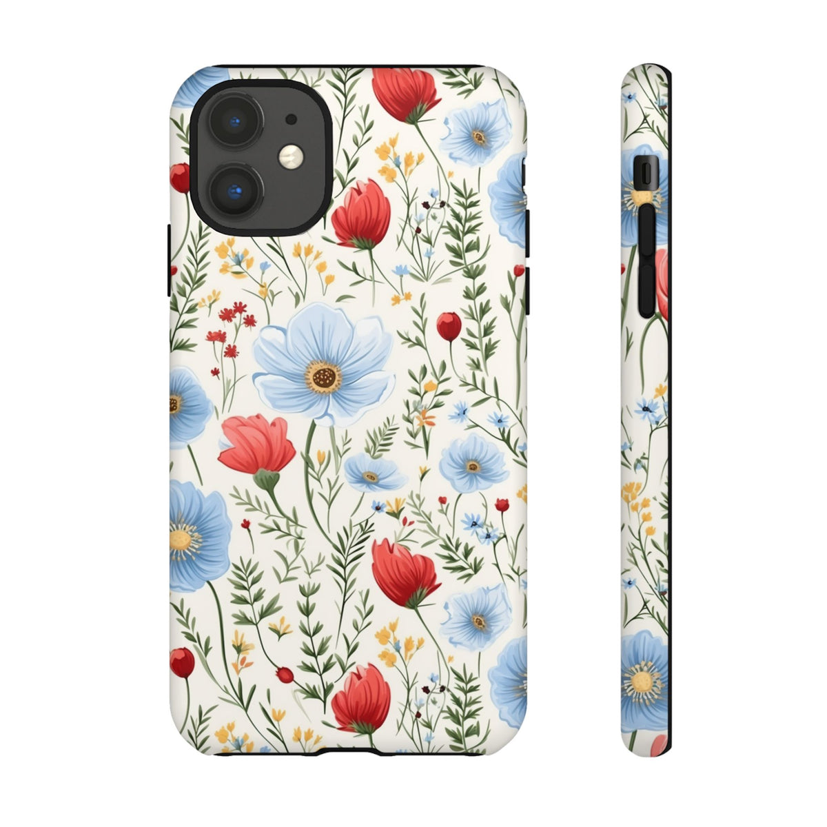 Wildflower Design Phone Case – Beautiful Nature-Inspired Floral Pattern