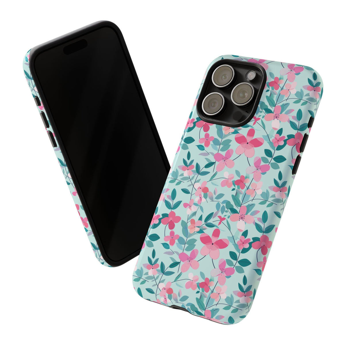 Spring Pattern Phone Case – Fresh & Vibrant Design for Your Phone 412